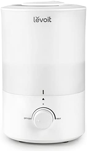 LEVOIT Humidifiers for Bedroom Large Room, 3L Cool Mist Top Fill Oil Diffuser for Baby Nursery and Plants, 360° Nozzle, Quiet Rapid Ultrasonic Humidification for Home Whole House, White post thumbnail image