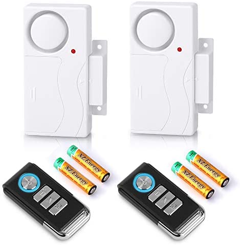 Wsdcam Wireless Door Alarm with Remote 2 Pack, Battery Included, 105 dB Loud Pool Door Alarm, Wireless Door Open Alarms Sensor for Kids Safety Home Security post thumbnail image