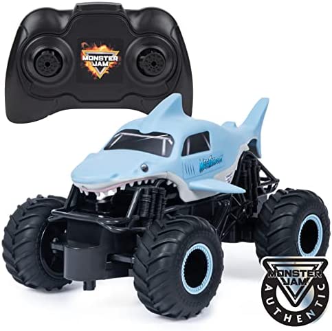 Monster Jam, Official Megalodon Remote Control Monster Truck, 1:24 Scale, 2.4 GHz, for Ages 4 and Up post thumbnail image