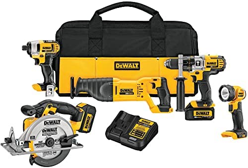 DEWALT 20V MAX* Cordless Drill Combo Kit, 5-Tool (DCK590L2) , Yellow , Large post thumbnail image