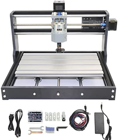 RATTMMOTOR 3018 PRO CNC Wood Router Machine 3 Axis GRBL Control USB Port DIY Mini CNC Router Machine Kit Plastic Acrylic PVC PCB Wood Engraver Milling Carving Machine Working Area 30x18x4.5cm post thumbnail image