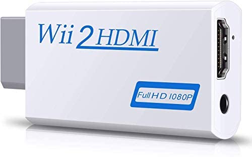 Wii Hdmi Converter Adapter, Goodeliver Wii to Hdmi 1080p Connector Output Video 3.5mm Audio – Supports All Wii Display Modes, White post thumbnail image