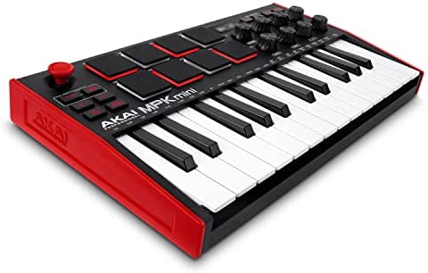 AKAI Professional MPK Mini MK3 – 25 Key USB MIDI Keyboard Controller With 8 Backlit Drum Pads, 8 Knobs and Music Production Software Included post thumbnail image