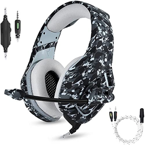 Gaming Headset Headphones with Microphone, PS4 PS5 Headset with Noise Cancelling Mic Surround Sound Over Ear Headset for Xbox One Computer PC Mac Playstation post thumbnail image