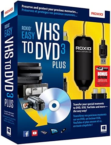 Roxio Easy VHS to DVD 3 Plus Video Converter for PC [Old Version] post thumbnail image