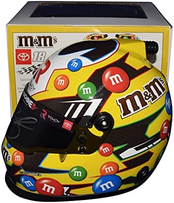 AUTOGRAPHED 2020 Kyle Busch #18 M&M’s/Rowdy Energy (Joe Gibbs Racing) NASCAR Cup Series Signed Collectible Replica Mini Helmet with COA post thumbnail image