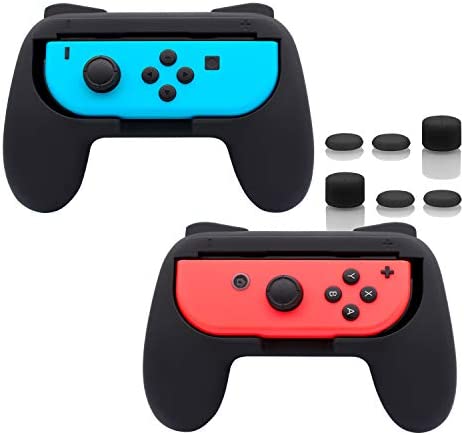 FASTSNAIL Grips Compatible with Nintendo Switch for Joy Con & OLED Model for Joycon, Wear-Resistant Handle Kit Compatible with Joy Cons Controllers, 2 Pack(Black) post thumbnail image