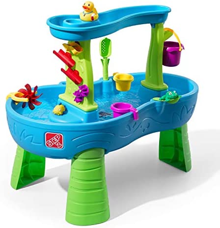 Step2 Rain Showers Splash Pond Water Table | Kids Water Play Table with 13-Pc Accessory Set post thumbnail image