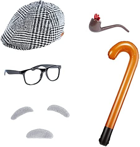 Lingway Toys Kids Little Old Man Costume Pretend to be Grandpa Costume for Boys post thumbnail image