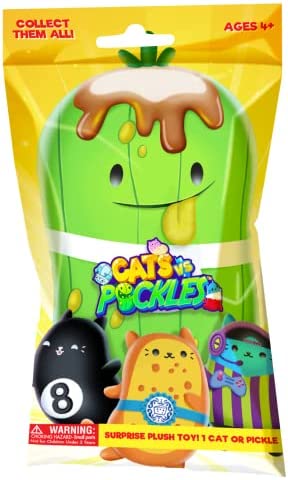 Cats vs Pickles – Mystery Bags – Gold Wave – 1pk – 4″ Bean Filled Plushies! Great for Stocking Stuffers, Advent Calendars for Kids, Boys, & Girls. post thumbnail image