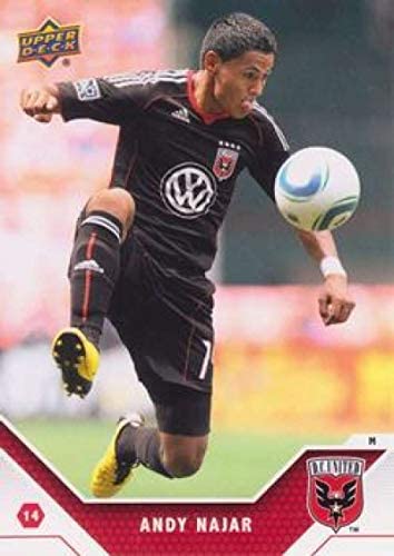 2011 Upper Deck MLS Soccer #42 Andy Najar RC Rookie Card D.C. United Official Major League Soccer Trading Card From UD post thumbnail image