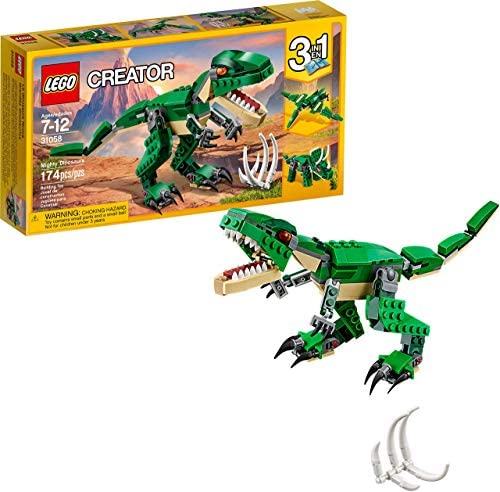 LEGO Creator 3in1 Mighty Dinosaurs 31058 Building Toy Set for Kids, Boys, and Girls Ages 7-12 (174 Pieces) post thumbnail image