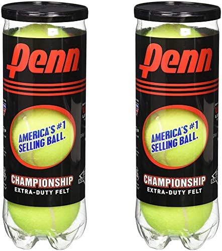 Penn Championship Tennis Balls – Extra Duty Felt Pressurized Tennis Balls – (2 Cans, 6 Balls) post thumbnail image