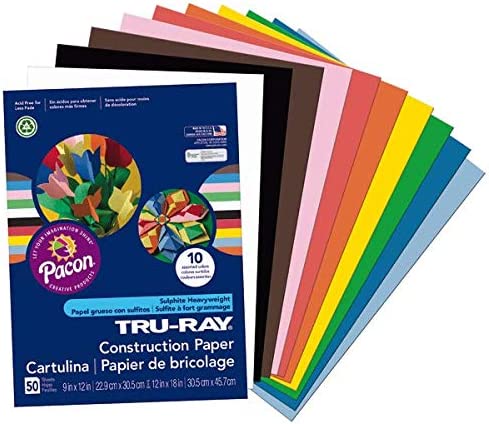 Tru-Ray Construction Paper P103031, 10 Classic Colors, 9″ x 12″, 50 Sheets post thumbnail image