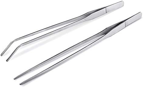 WOLEDOE 2Pcs Stainless Steel Reptile Feeding Long Tongs Tweezers for Reptile, Lizards, Gecko, Spider, Tarantula, Hedgehog, Snake, Aquarium post thumbnail image