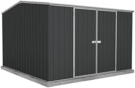 ABSCO Premier 10 x 10 Ft. Metal Storage Shed, Aluminum and Steel Utility Tool Shed, Outdoor Storage for Backyard, Lawn Patio, 100 Sq. Ft., Monument Gray (MN30302GK-PTX) post thumbnail image