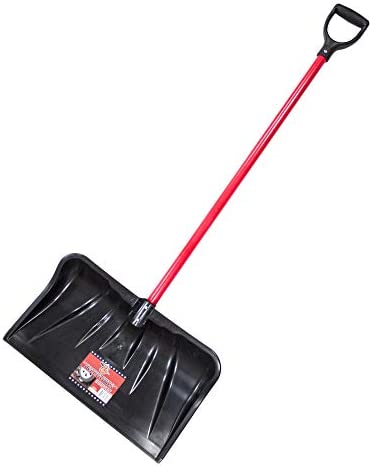 Bully Tools 92814 Combination Snow Shovel with Fiberglass D-Grip Handle, 22-Inch post thumbnail image