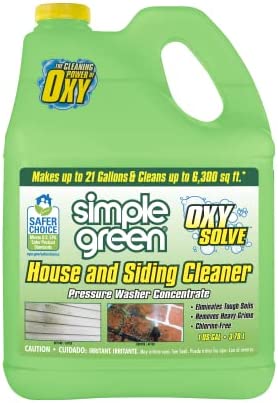 Oxy Solve House and Siding Pressure Washer Cleaner – Removes Stains from Mold & Mildew on Vinyl, Aluminum, Wood, Brick, Stucco – Concentrate 1 Gal. post thumbnail image