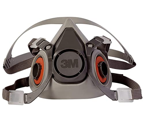 3M Half Facepiece Reusable Respirator 6200, Gases, Vapors, Dust, Paint, Cleaning, Grinding, Sawing, Sanding, Welding, Adjustable Headstraps, Bayonet Connection, Medium post thumbnail image