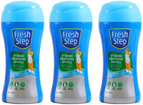 Fresh Step Cat Litter Crystals In Fresh Scent | Cat Litter Box Deodorizer | Combats Cat Odors and Neutralizes Smells to Keep Your Home Clean, 15 Ounces – 3 Pack post thumbnail image