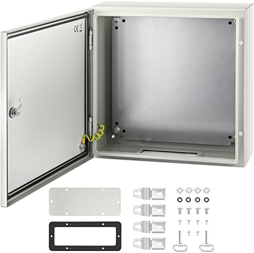 VEVOR NEMA Steel Enclosure, 20 x 20 x 6” NEMA 4X Steel Electrical Box, IP66 Waterproof & Dustproof, Outdoor/Indoor Electrical Junction Box, with Mounting Plate post thumbnail image