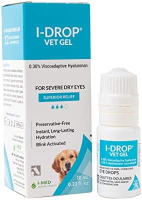 I-DROP VET GEL Lubricating Eye Drops for Pets: for Moderate to Severe Dry Eyes, Superior Comfort with Fewer Applications Needed, 0.30% Hyaluronan, Preservative-free, Non-irritating, One Bottle (10 Ml) post thumbnail image