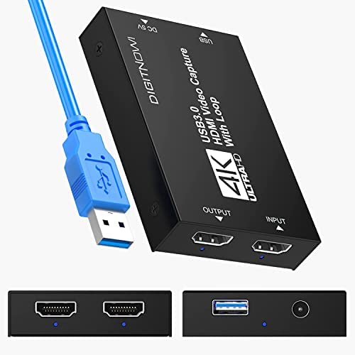 4K HDMI Video Capture Card Streaming Recording, USB 3.0 Game Capture Card Nintendo Switch, 1080P 60FPS Capture Device with Ultra-Low Latency on PS4/PS5/Xbox/PC/OBS, Mac Windows 10/11 Linux Compatible post thumbnail image