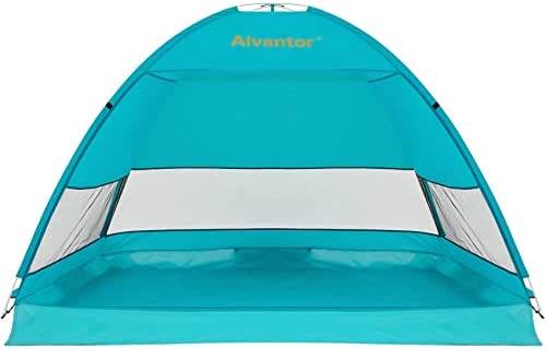 Alvantor Beach Tent Coolhut Plus Beach Umbrella Outdoor Sun Shelter Cabana Automatic Instant Pop-Up UPF 50+ Sun Shade Portable Camping Canopy Easy Set Up Light Weight Windproof post thumbnail image