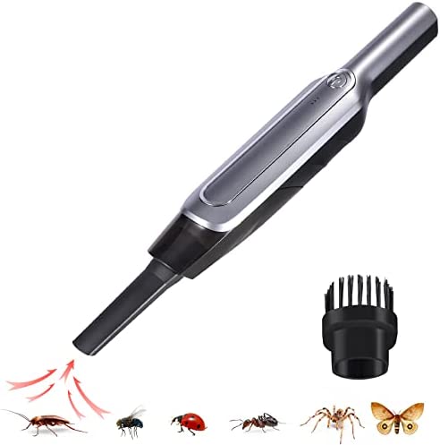 Vacuum Bug Catcher Spider and Insect Traps Long Catcher Bugs Pest Control,Insects and Handheld Bug Catcher with Brush Head Fluke for Stink Bug,Beetle Pest Suction Trap, Black post thumbnail image