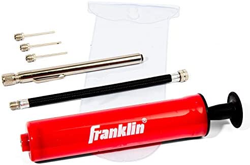 Franklin Sports Ball Pump Kit -7.5″ Sports Ball Pump with Needle – Perfect for Basketballs, Soccer Balls and More – Complete Hand Pump Kit with Needles, Flexible Hose, Air Pressure Gauge and Carry Bag post thumbnail image