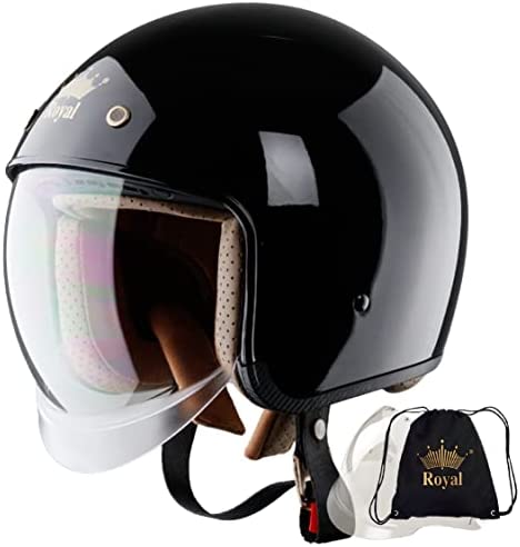 Royal M139 Open Face Motorcycle Helmet – Retro Motorcycle Helmets, Vintage & Classic Style, 3/4 Vespa Helmet, Multi-Sport Impact Protection with Unique Design for Adult Women and Men post thumbnail image