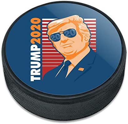 GRAPHICS & MORE Gold Trump 2020 Ice Hockey Puck post thumbnail image