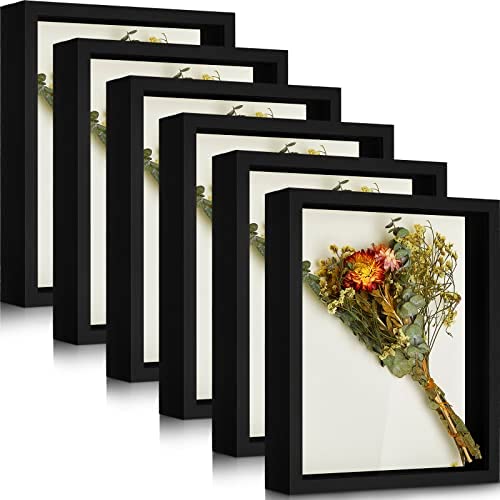 Tuanse 6 Pieces Shadow Box Picture Frame Square Shadow Boxes Display Cases for Sports Memorabilia Baby Items Wedding Memories Crafts Pins Awards Medals Tickets and Photos (5 x 7 Inch, Black) post thumbnail image