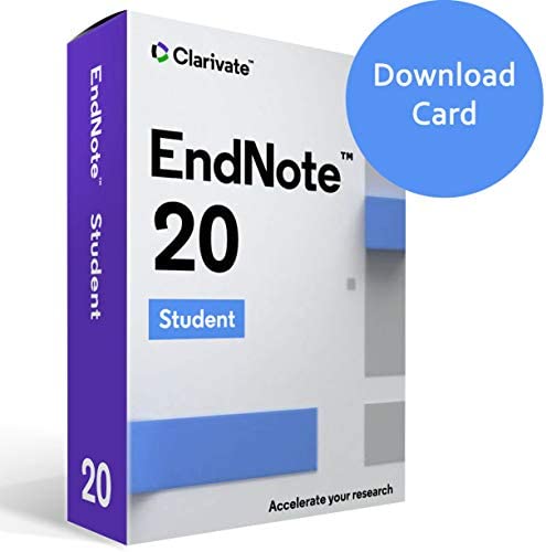 Endnote 20 Reference Management Software Student Edition {Download Card) post thumbnail image