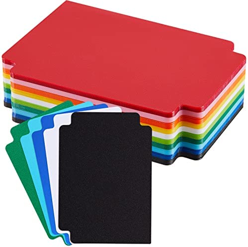 Trading Card Dividers Multicolor Card Page Dividers Frosted Card Separator with Tabs Plastic Divider Cards for Games Sports, 2.7 x 3.8 Inches (50) post thumbnail image