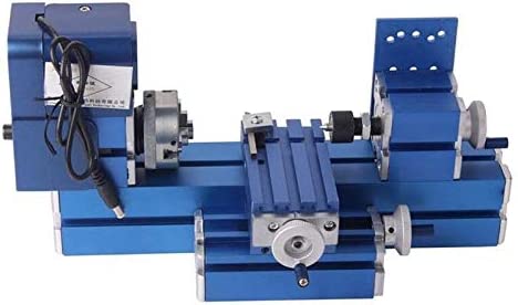 Mini Metal Lathe Machine CNC DIY Tool Benchtop Wood Lathe Woodworking for Hobby Sience Education Modelmaking, AC110V 50/60HZ (Ship from USA) post thumbnail image