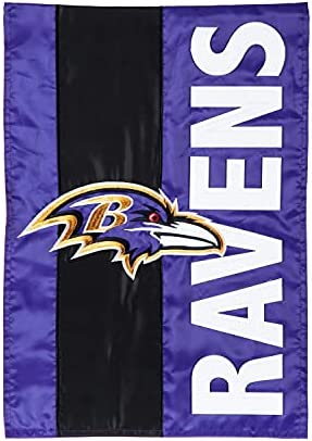 Team Sports America NFL Baltimore Ravens Embroidered Logo Applique Garden Flag, 12.5 x 18 inches Indoor Outdoor Double Sided Decor for Football Fans post thumbnail image