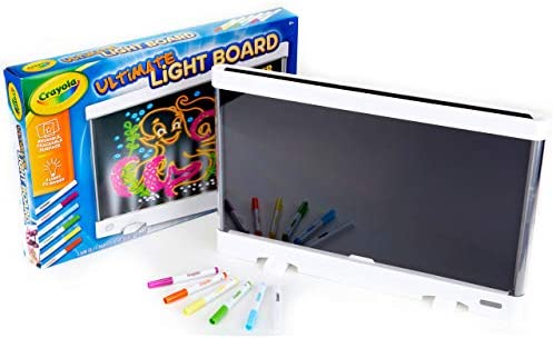 Crayola Ultimate Light Board for Drawing & Coloring, Kids Light Up Toys, Valentine’s Day Gifts for Kids, Ages 6, 7, 8, 9 White post thumbnail image