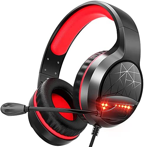 BENGOO G9900 Gaming Headset Headphones for PS4 PS5 Xbox One PC Controller, Noise Isolating Over Ear Headphones with Mic, Red LED Light, Bass Surround for Super Nintendo Sega Dreamcast Sony PSP post thumbnail image