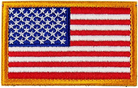 Tactical Patches of USA US American Flag, with Hook and Loop for Backpacks Caps Hats Jackets Pants, Military Army Uniform Emblems, Size 3×2 Inches post thumbnail image