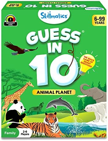 Skillmatics Card Game : Guess in 10 Animal Planet | Gifts for 6 Year Olds and Up | Quick Game of Smart Questions | Super Fun for Travel & Family Game Night post thumbnail image