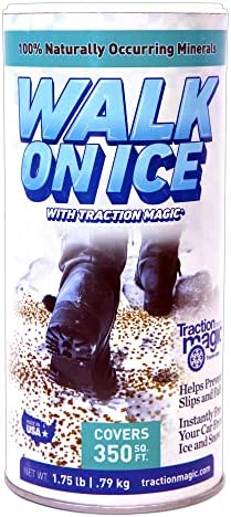 Traction Magic Walk on Ice for Snow & Ice,Instant Grip,No Slips or Falls on Sidewalks or Walkways,Free Your Car,Child & Pet Safe,Unique Mineral Blend for Traction,100% Salt & Chemical Free-1.75 Lb CAN post thumbnail image