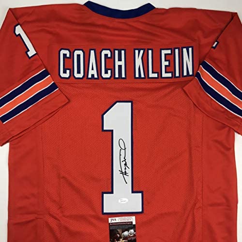 Autographed/Signed Henry Winkler Coach Klein The Waterboy SCLSU Mud Dogs Orange Football Jersey JSA COA post thumbnail image