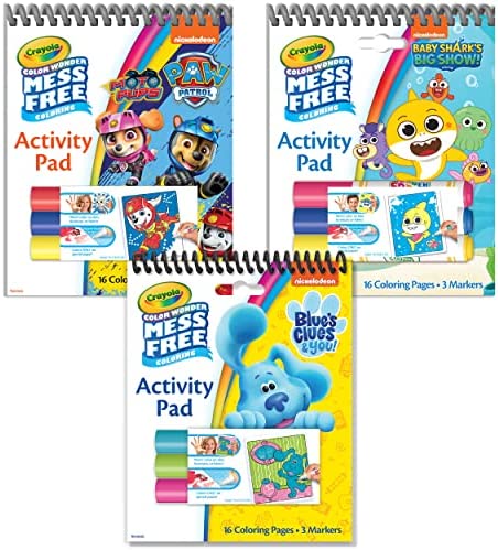 Crayola Nickelodeon Color Wonder Bundle (3 Pack), Mess Free Activity Pads & Markers, Gifts For Toddlers, Ages 3+. post thumbnail image