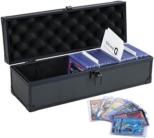 D DACCKIT 230+ Toploaders Storage Box – Hard Case for 3″ x 4″ 35pt Rigid Card Holders for Trading Cards & Sports Cards post thumbnail image