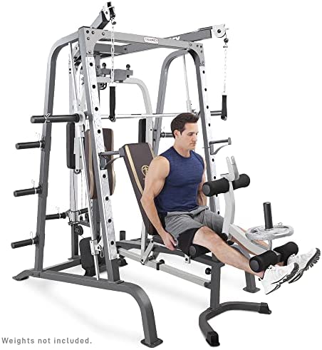 Marcy Smith Cage Workout Machine Total Body Training Home Gym System with Linear Bearing post thumbnail image