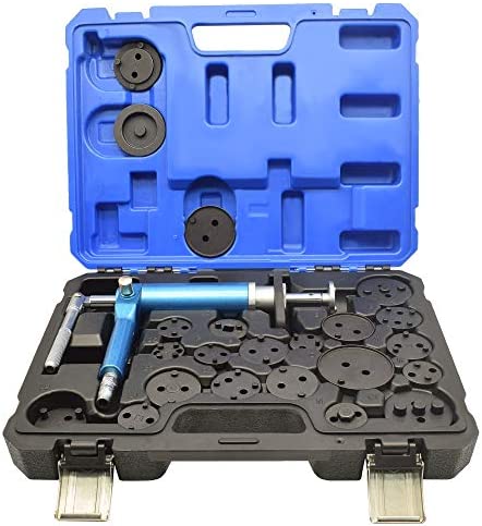 WISPAUSU Brake Caliper Piston Compression Tool Kit 23PCS, Pneumatic Brake Pump Adjusting Wind Back Tool Brake Caliper Piston Rewind Tool post thumbnail image