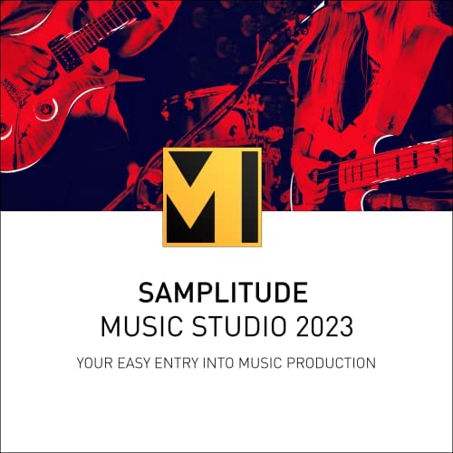 SAMPLITUDE Music Studio 2023 – The complete studio for composing, recording, mixing and mastering | Audio Software | Music Program | Windows 10/11 PC | 1 license post thumbnail image