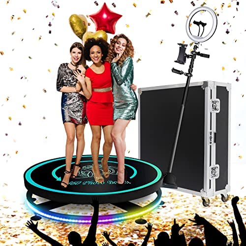 ZLPOWER 360 Photo Booth Machine 80cm with Software for Parties,Free Logo Customization,3 People Stand on APP Remote Control Automatic Slow Motion 360 Spin Camera Video Booth – 31.5″+Flight Case post thumbnail image