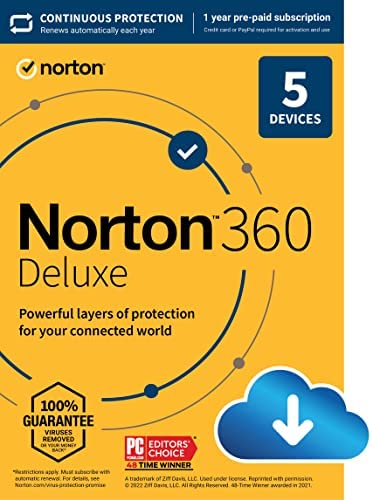 Norton 360 Deluxe, 2023 Ready, Antivirus software for 5 Devices with Auto Renewal – Includes VPN, PC Cloud Backup & Dark Web Monitoring [Download] post thumbnail image